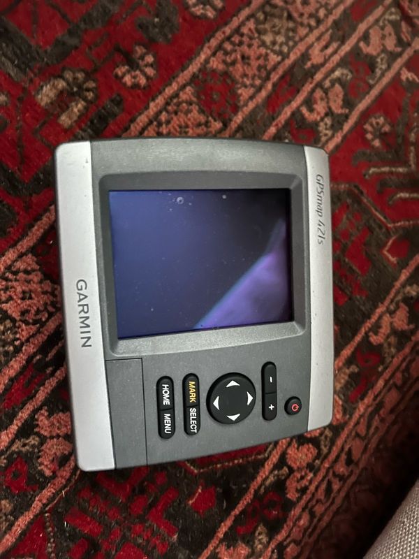 Garmin 430s fish finder