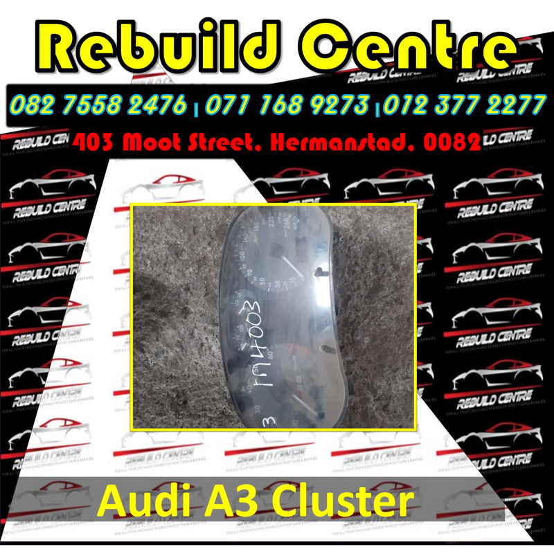 Audi A3 Cluster for sale.