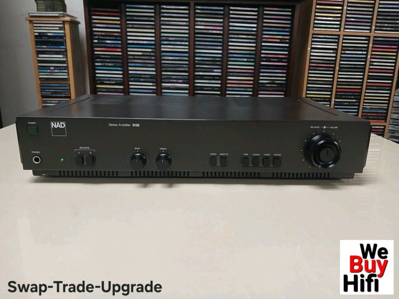 NAD 3125 Stereo Integrated Amplifier - 3 MONTHS WARRANTY (WeBuyHifi)