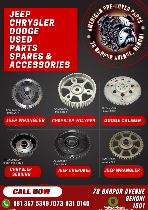 Jeep, Chrysler &amp; Dodge Sprockets For Sale