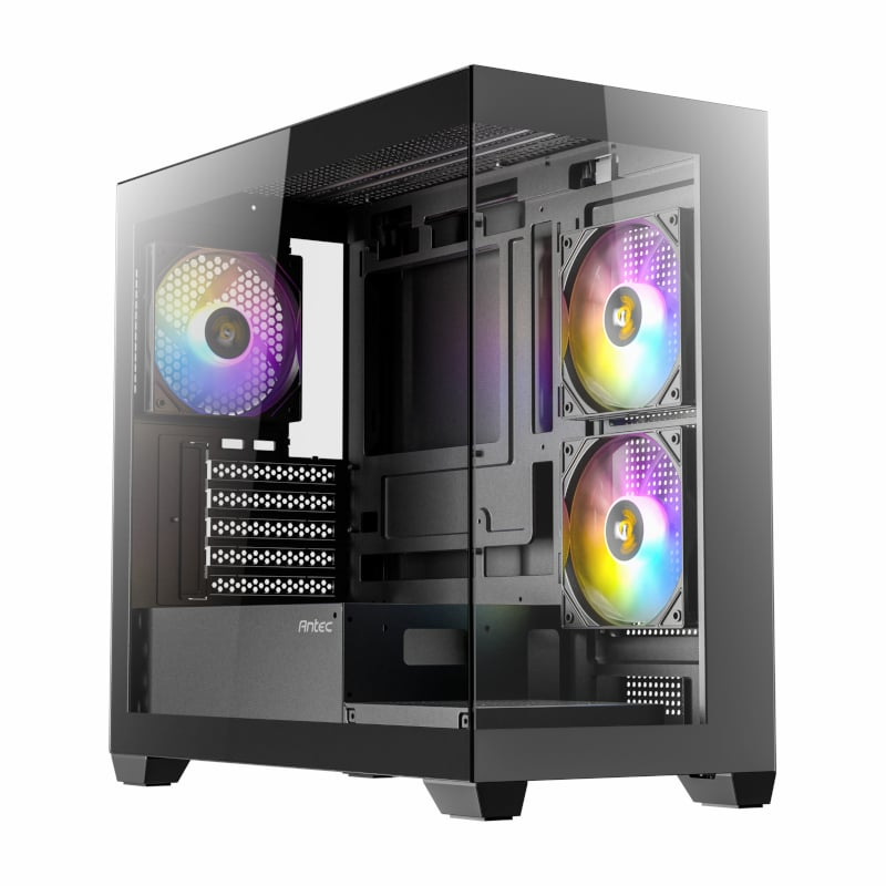 Antec CX300M Micro-ATX | ITX RGB Mini-Tower Gaming Chassis – Black