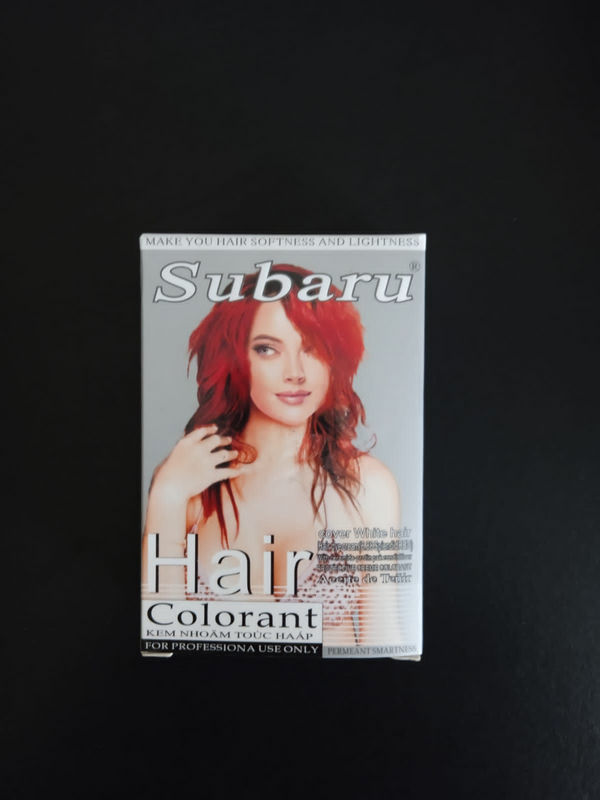 Subaru red hair dye