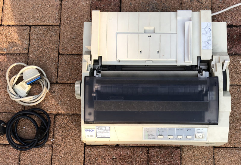 Epson printer FX-880 model P980A