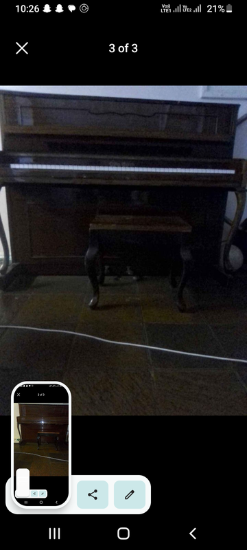 A Otto bach piano
