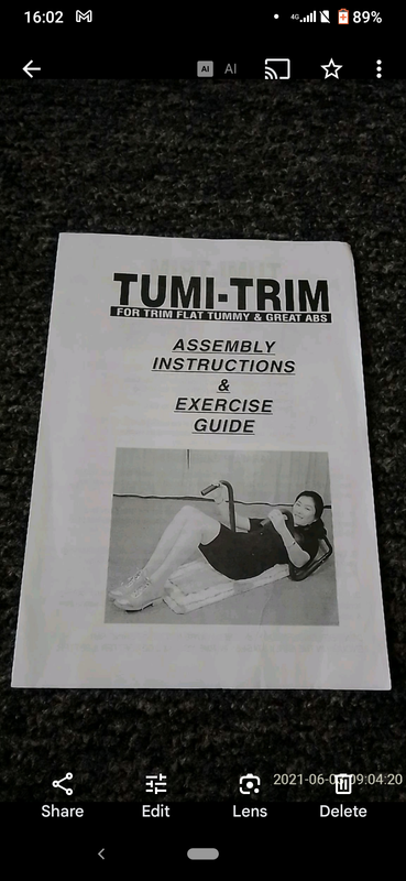 TUMI TRIM - Brand new,with manual.
