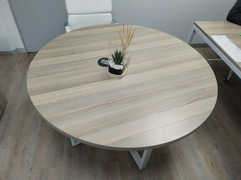 Round office table