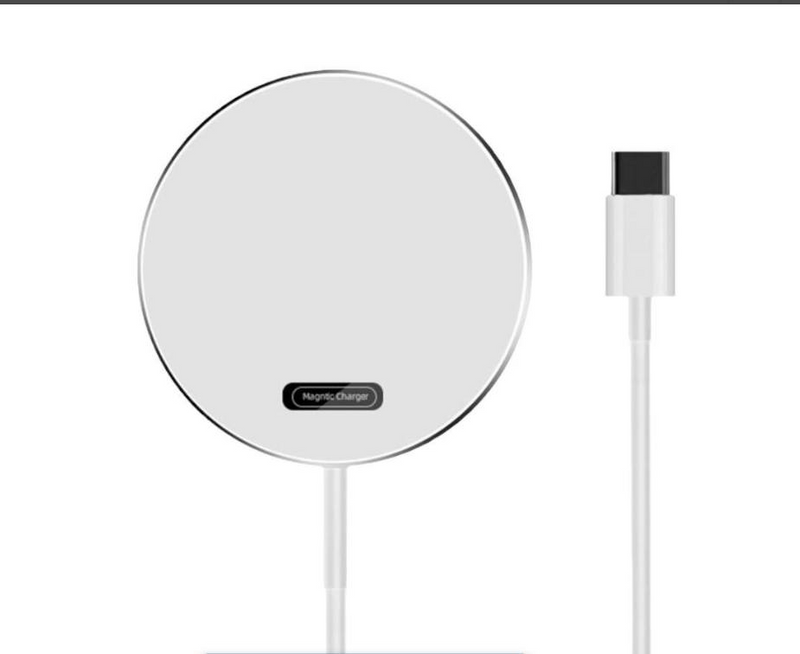 (White) Fast Wireless Charger for all iPhone 12,13,14 Models