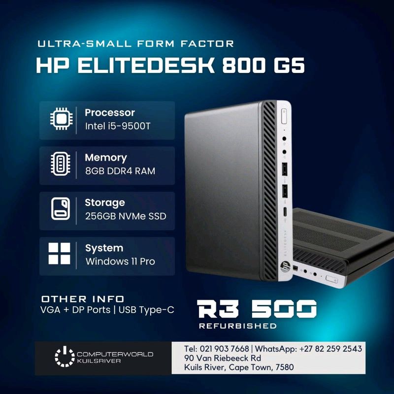 HP EliteDesk 800 G5 ( refurbished)