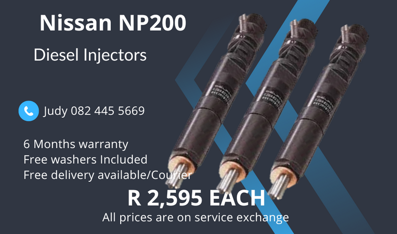 Nissan NP200 Diesel Injectors