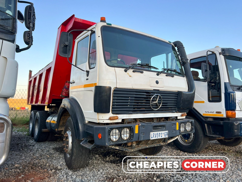 ● 1985 - Mercedes Benz Powerliner 10 Cube Tipper Truck Tractor For Sale ●