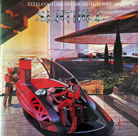 Syd Mead &#34;Sentinel&#34; Steel Couture - Futurist - Art Book - First edition 1979
