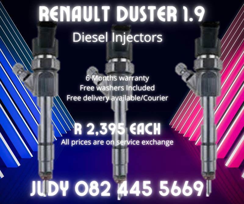 Renault Duster 1.9 Diesel Injectors