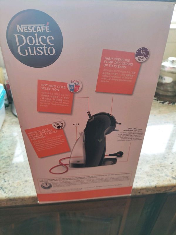 Dolce Gusto coffee machine for sale