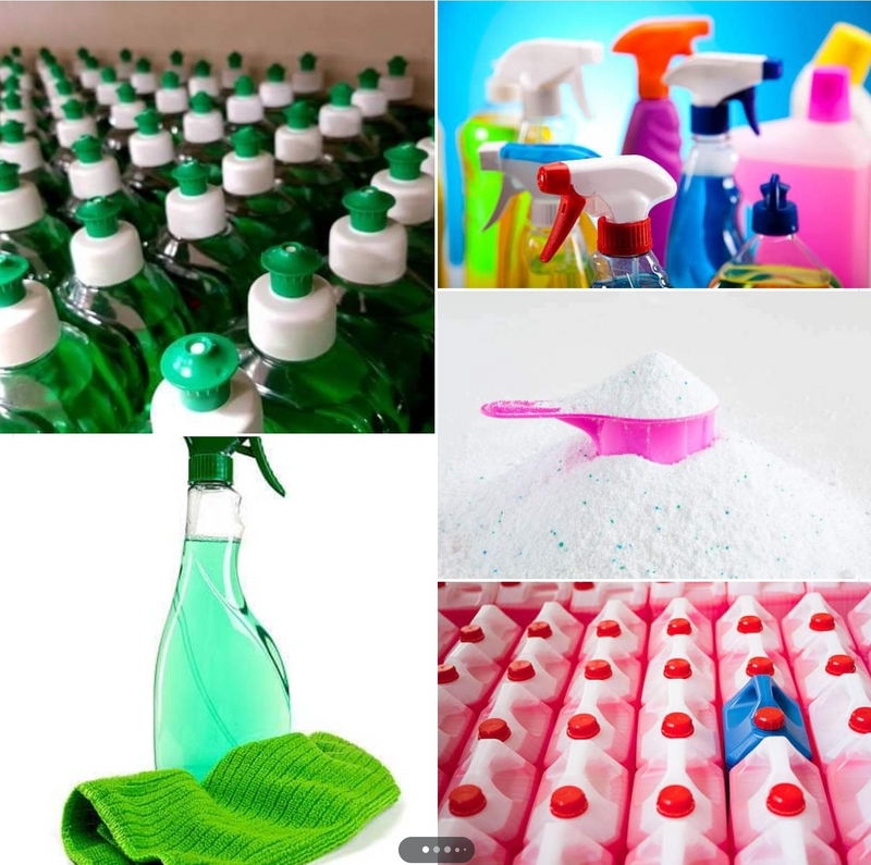 Formulation book to manufacture detergents and washing powder