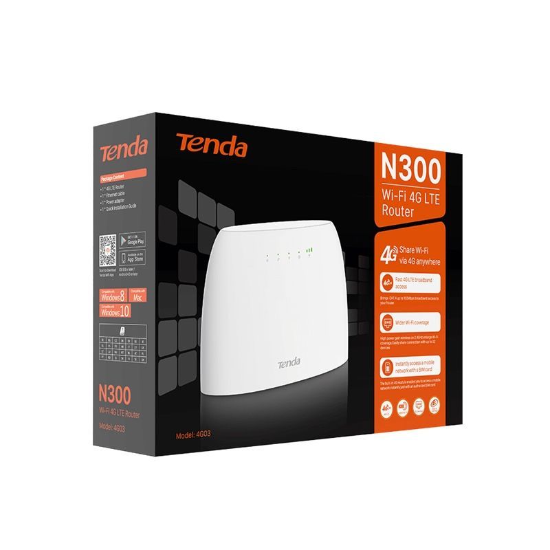 Tenda n300 wifi 4g lte router for sale