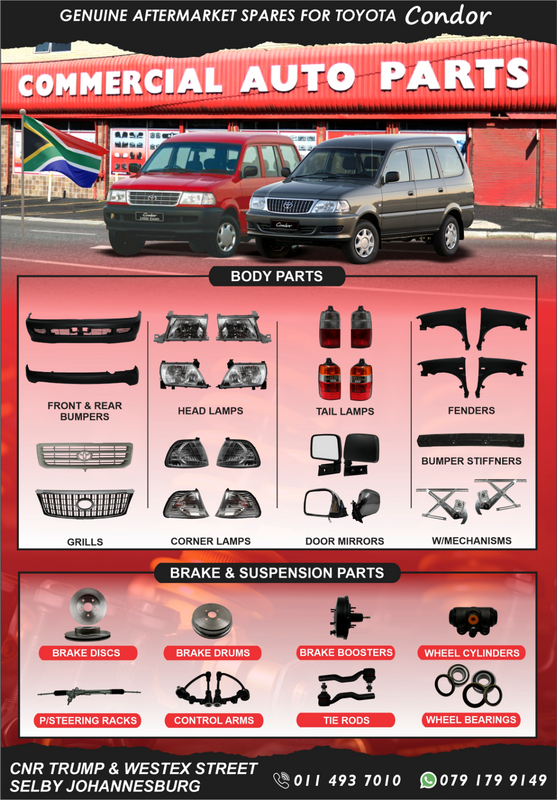 Toyota Condor All Aftermarket Parts &amp; Spares