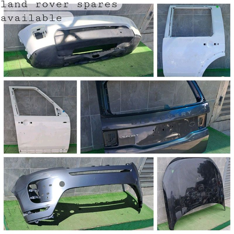 Land rover spares available
