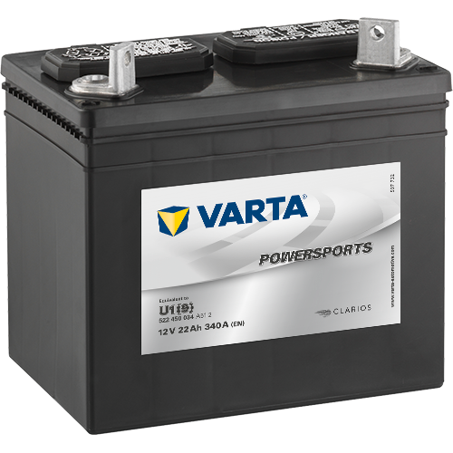 Varta U1 12v 22ah 340cca, Powersports and Lawnmower battery