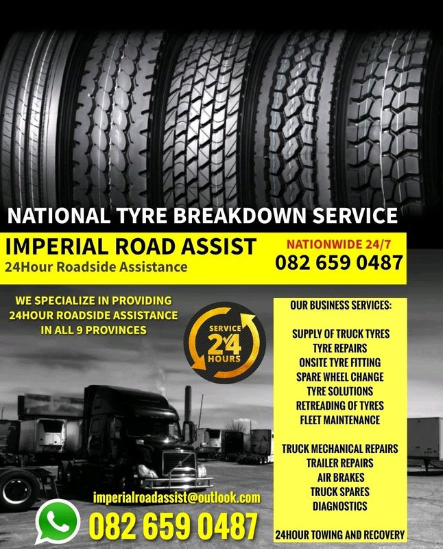 Truck tyres and fitting Onsite 082_659_0487
