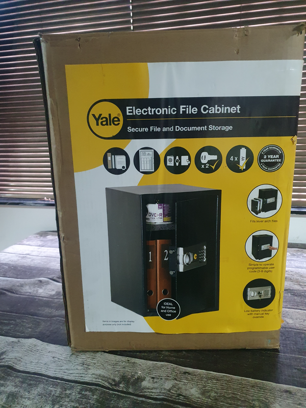 Brand New Yale Electronic File Cabinet