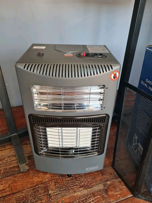 Cadac gas/electric heater. Like new. Never used. Model 945 dual