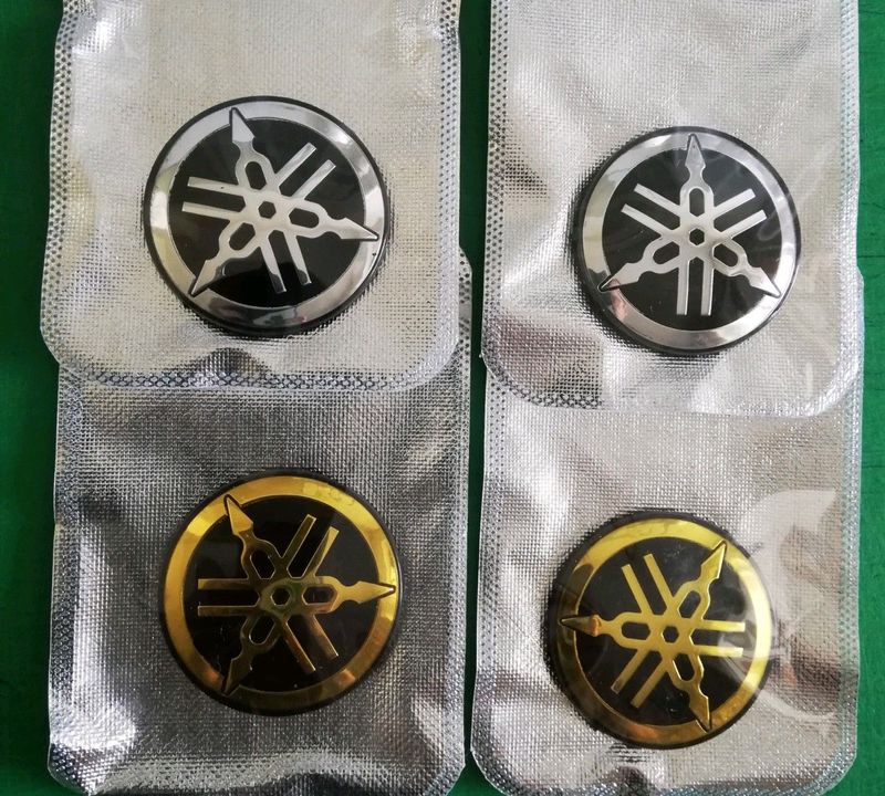 Yamaha 3D domed tank badges emblems