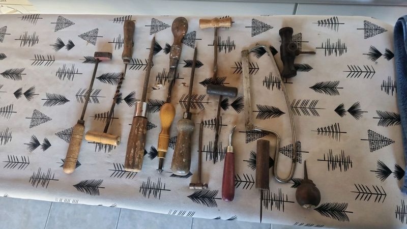 Vintage hand tools for sale take the lot for onlyR180.