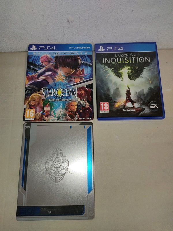 PlayStation 4 Games, Sold seperately