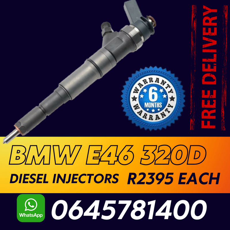 BMW E46 320d diesel injectors for sale