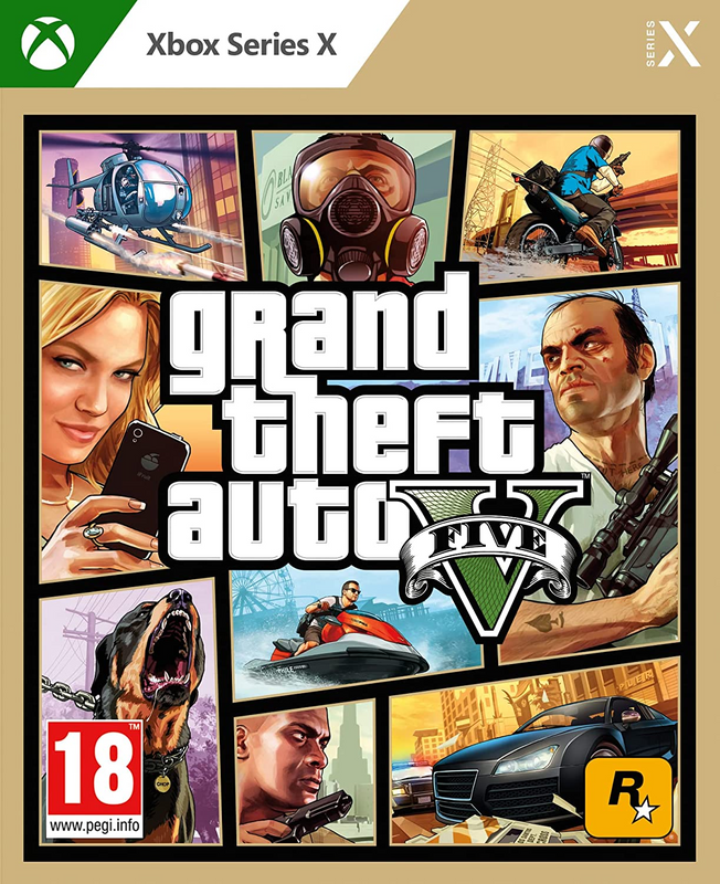 Xbox Series Grand Theft Auto V (New)