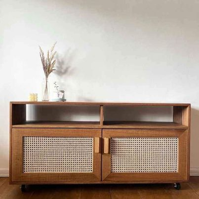 Rattan Cabinet/ Sideboard