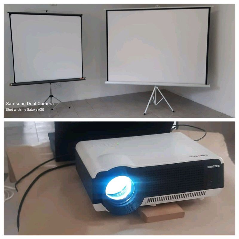 Projector and Screen Hire