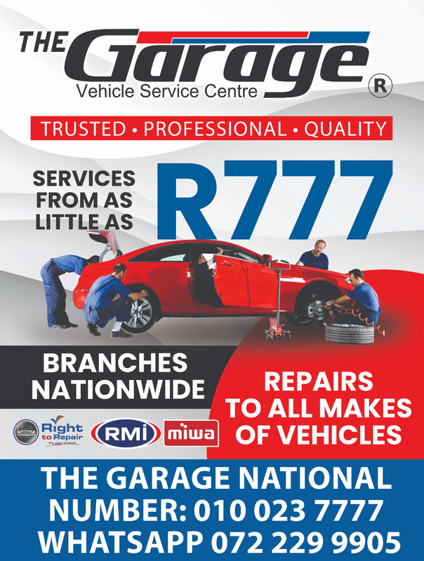 Major Service From only R777!