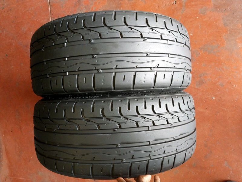 Two 225 35 19 tyres with 90% treads available for sale