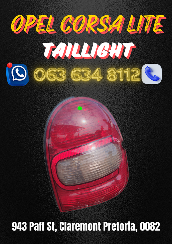 Opel corsa lite taillight Call me for more spares 063 149 6230 ...