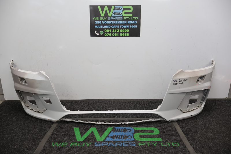 Audi Q3 8U0 2015-2017 White Front Bumper