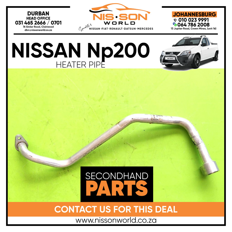 Nissan Heater Pipe