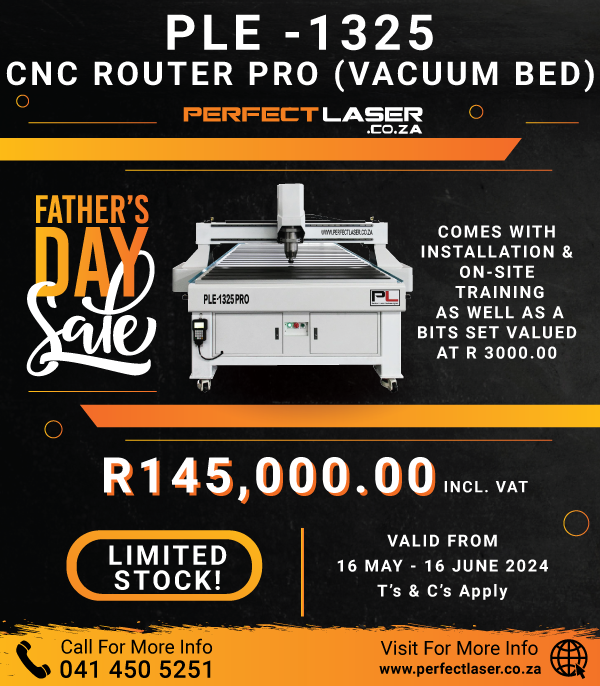 CNC Router 1325 Vacuum Bed Special