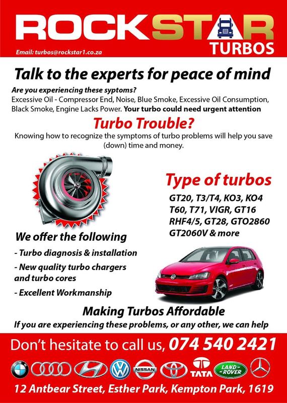 Turbochargers, Turbo Specialists - New and Reconditioned