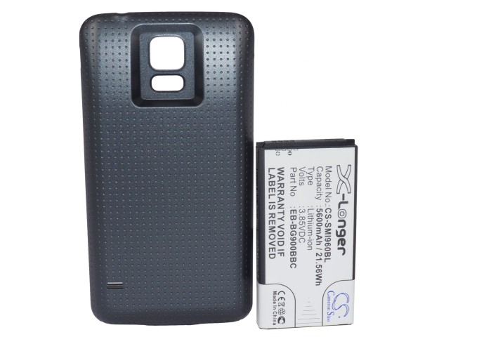 Mobile, SmartPhone Battery CS-SMI960BL for SAMSUNG Galaxy S5 etc.
