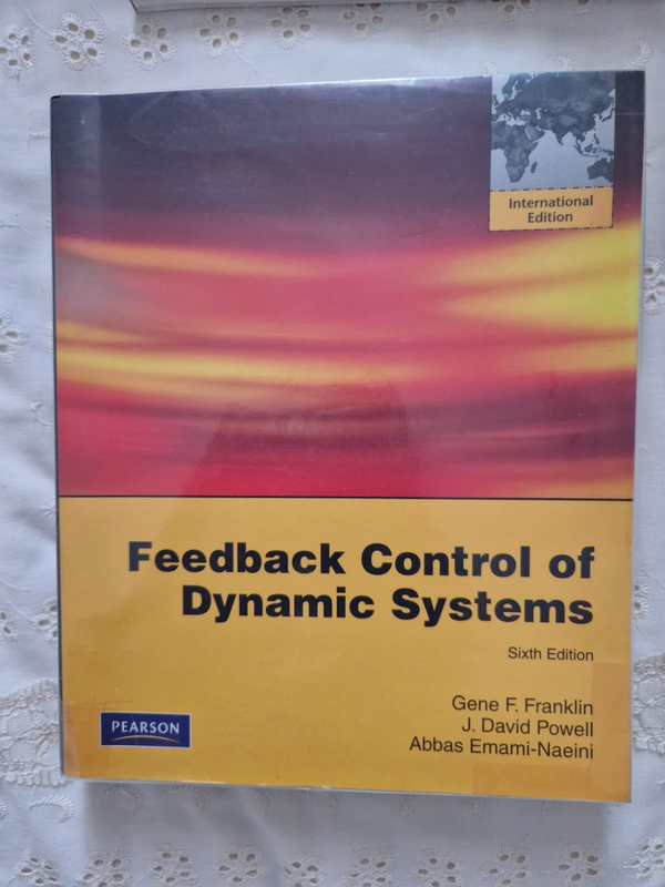 Textbook - Feedback Control of Dynamic Systems 6th Edition