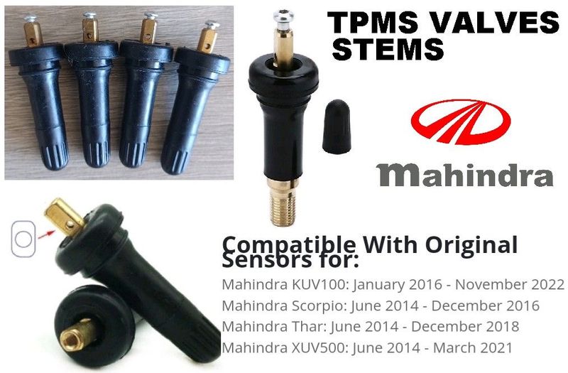 Mahindra TPMS tyre valves stems