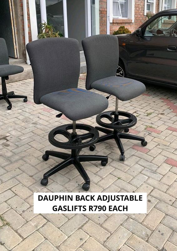 DAUPHIN TELLER CHAIRS FOR SALE GAS LIFT HEIGHT ADJUSTABLE