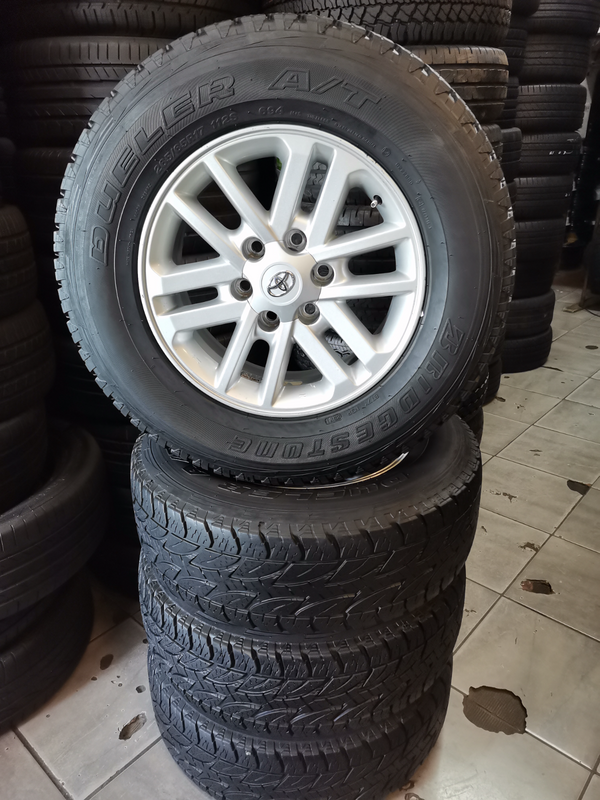 17&#34;Toyota Hilux Legend 45, GD6 and Fortuner wheels