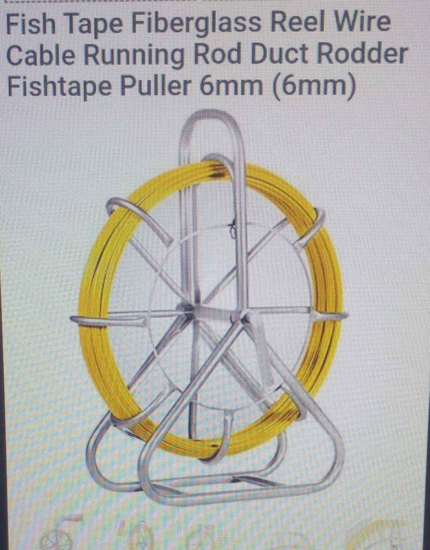Fishtape Fibreglass reel