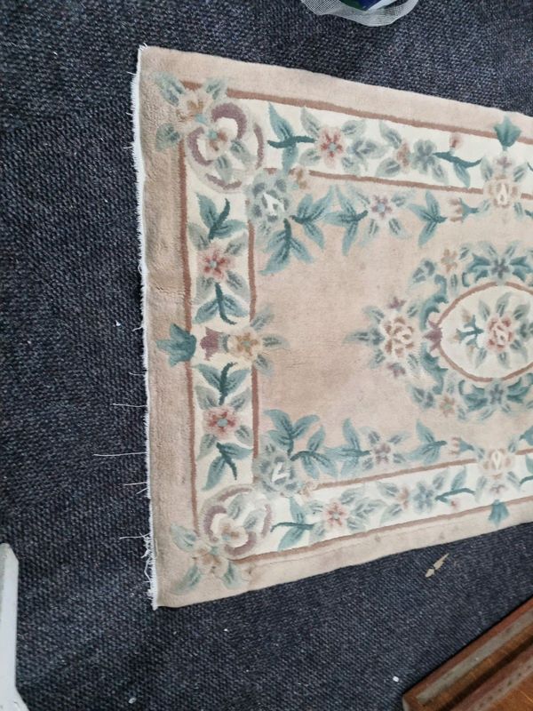 Chinese thick old carpet size 160x90cm