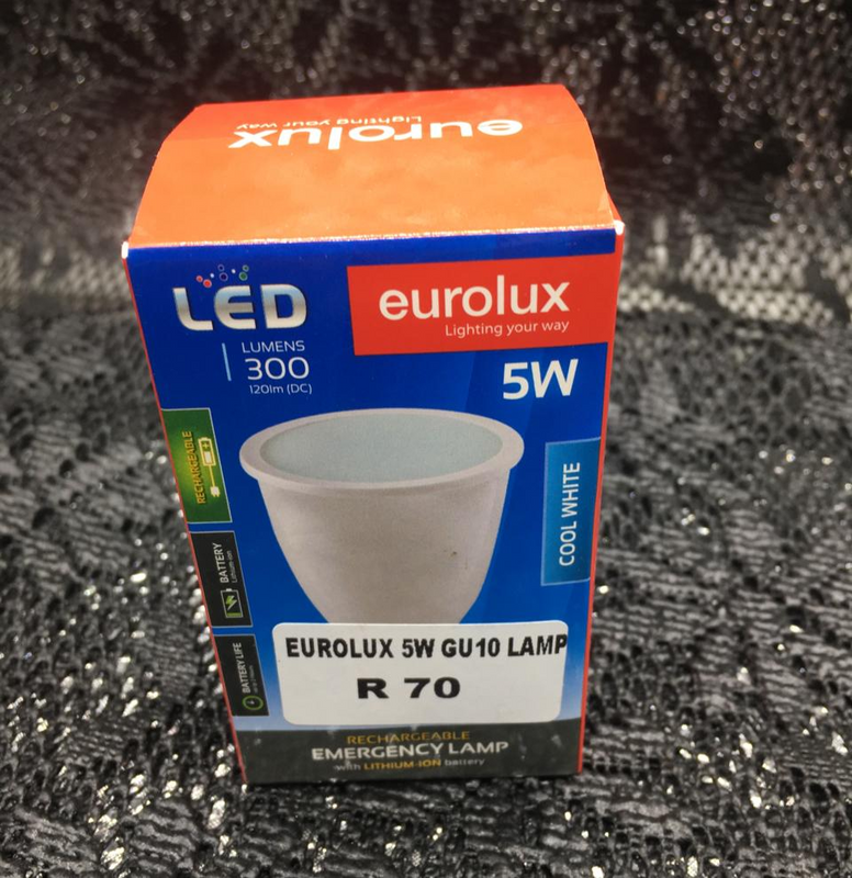 EUROLUX Rechargeable Emergency Lamp