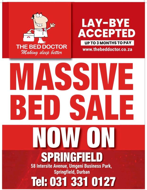 Massive Sale at the Bed Doctor