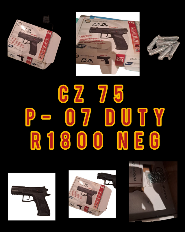 CZ 75 P-07 Gas gun