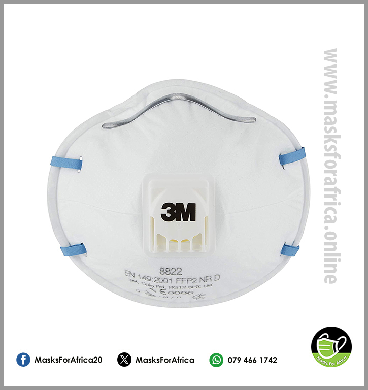 3M 8822 FFP2 Valved Cup-Shaped Respirator